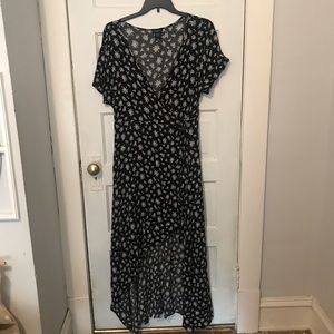 Rue 21 high low wrap dress